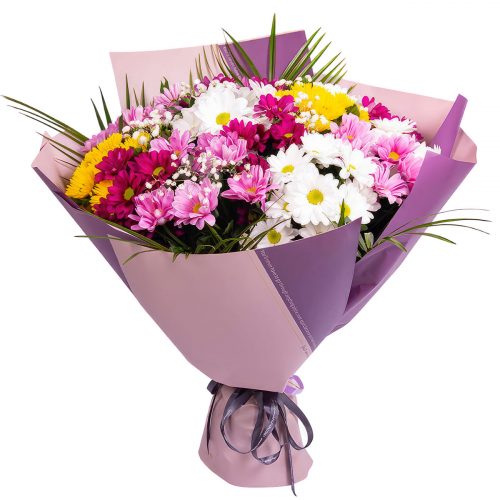 Цветочный букет «Весенний венок»