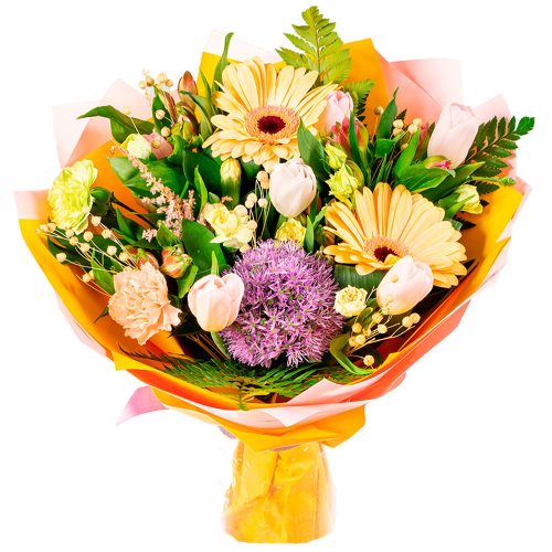 Цветочный букет «Яркий миг»