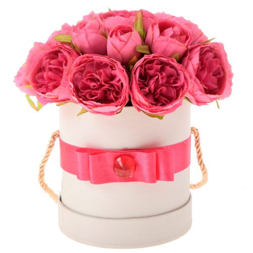 Цветы в коробке «Сказочный миг»