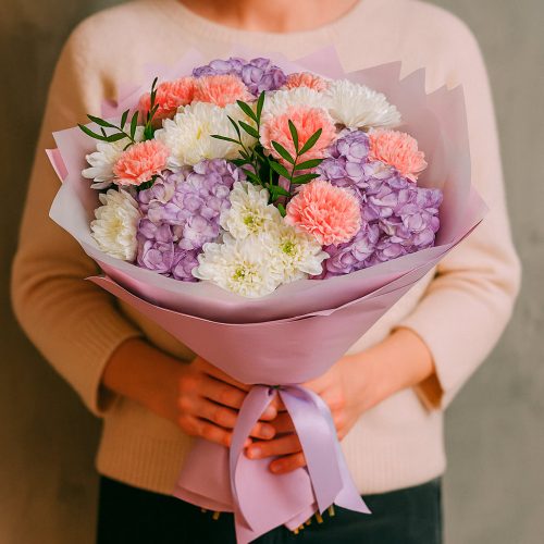 Букет «Фиалковый Вальс»