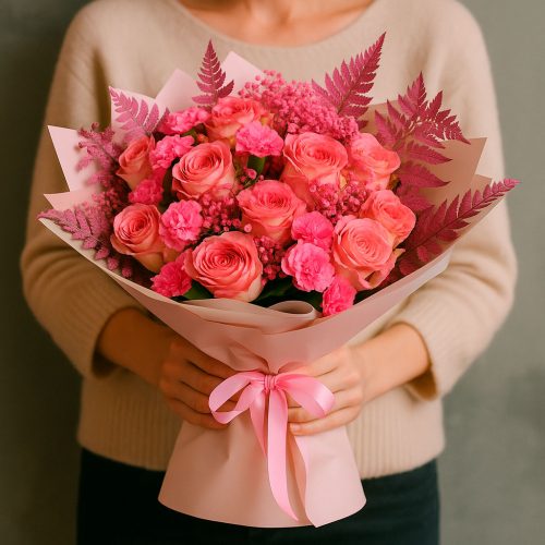 Букет цветов «Легкая мечта»